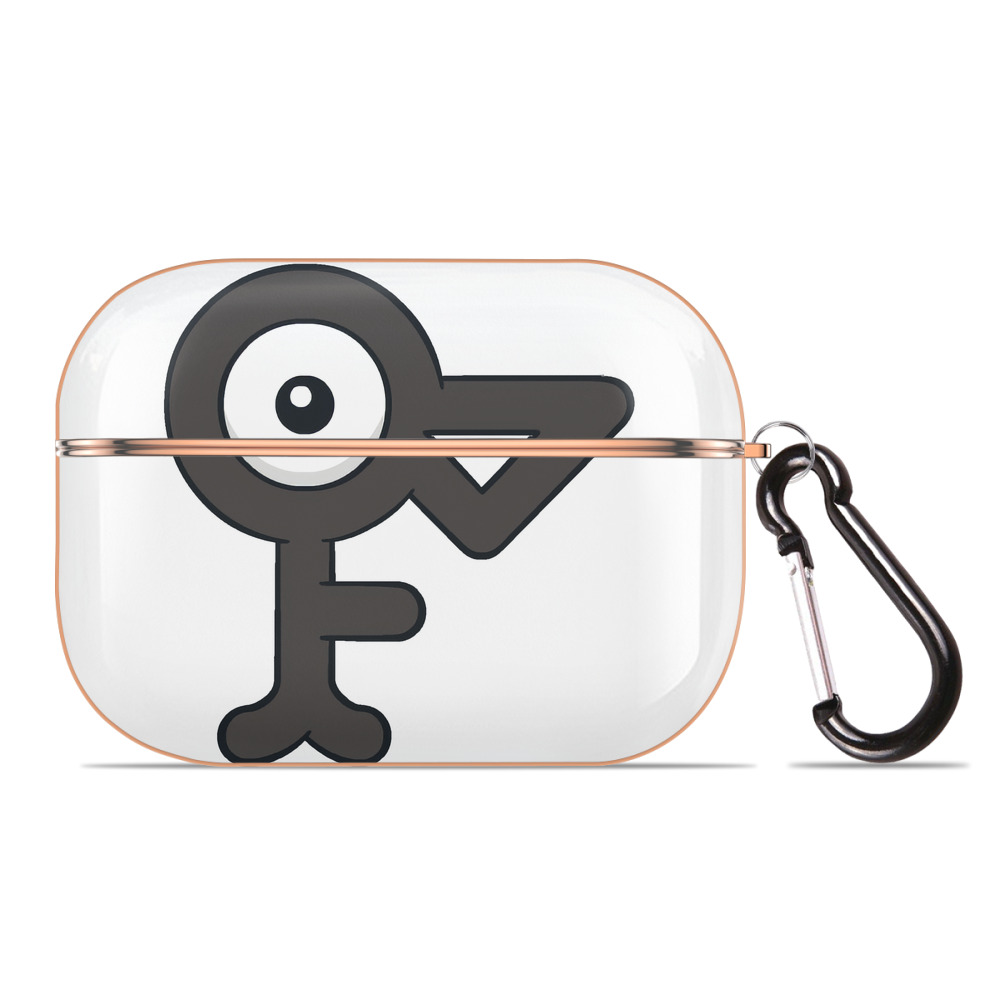 （画像用） ポケットモンスター Pokémon 【AirPods Pro用】ハードシェル保護ケース｜耐衝撃・防指紋・カラビナ付き商品仕様