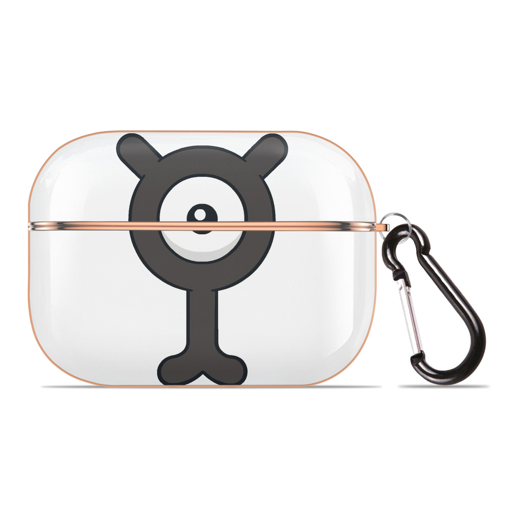 （画像用） ポケットモンスター Pokémon 【AirPods Pro用】ハードシェル保護ケース｜耐衝撃・防指紋・カラビナ付き商品仕様