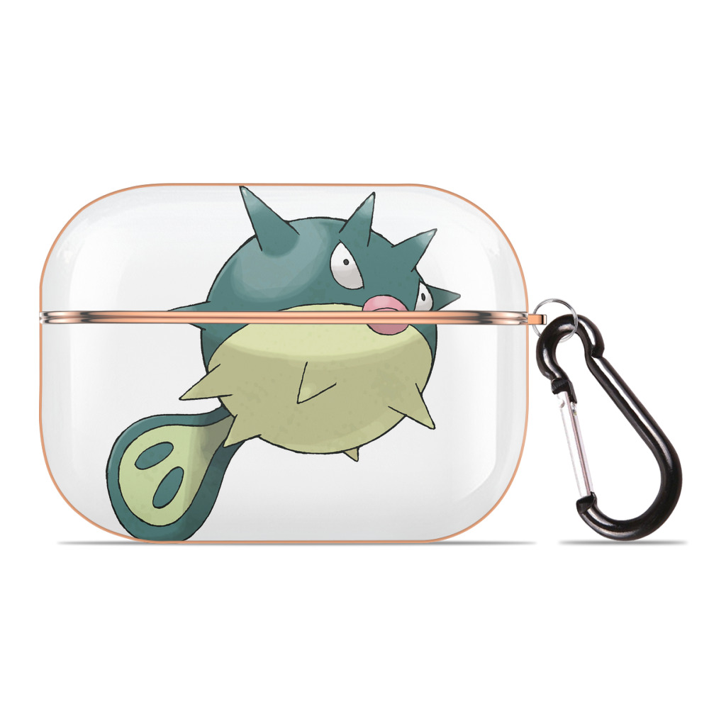 （画像用） ポケットモンスター Pokémon 【AirPods Pro用】ハードシェル保護ケース｜耐衝撃・防指紋・カラビナ付き商品仕様