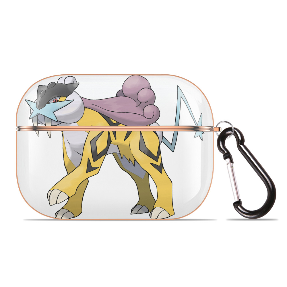 （画像用） ポケットモンスター Pokémon 【AirPods Pro用】ハードシェル保護ケース｜耐衝撃・防指紋・カラビナ付き商品仕様