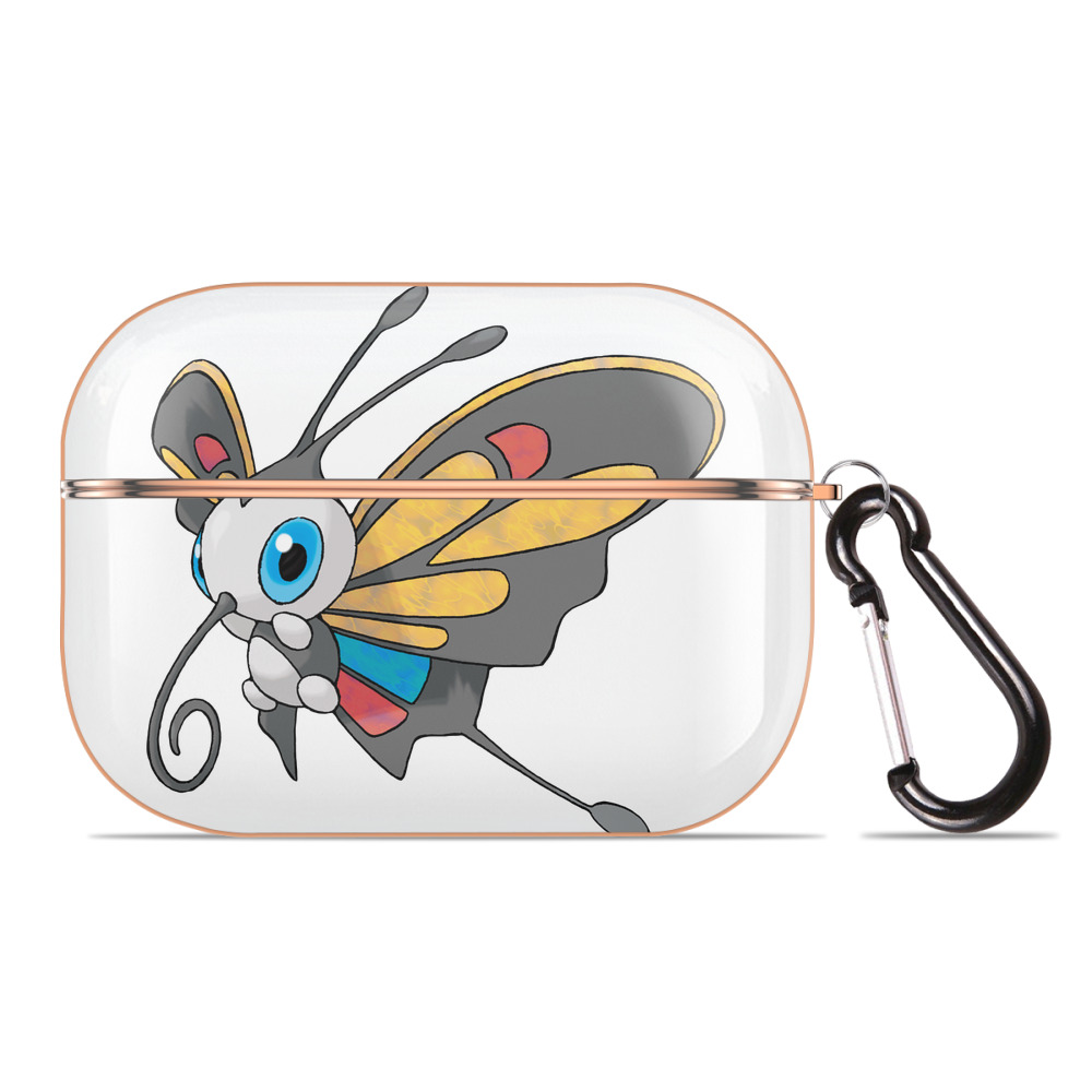（画像用） ポケットモンスター Pokémon 【AirPods Pro用】ハードシェル保護ケース｜耐衝撃・防指紋・カラビナ付き商品仕様