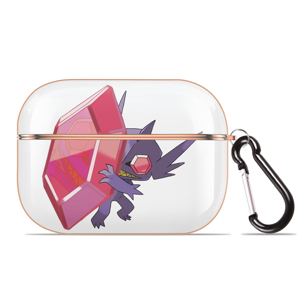 （画像用） ポケットモンスター Pokémon 【AirPods Pro用】ハードシェル保護ケース｜耐衝撃・防指紋・カラビナ付き商品仕様