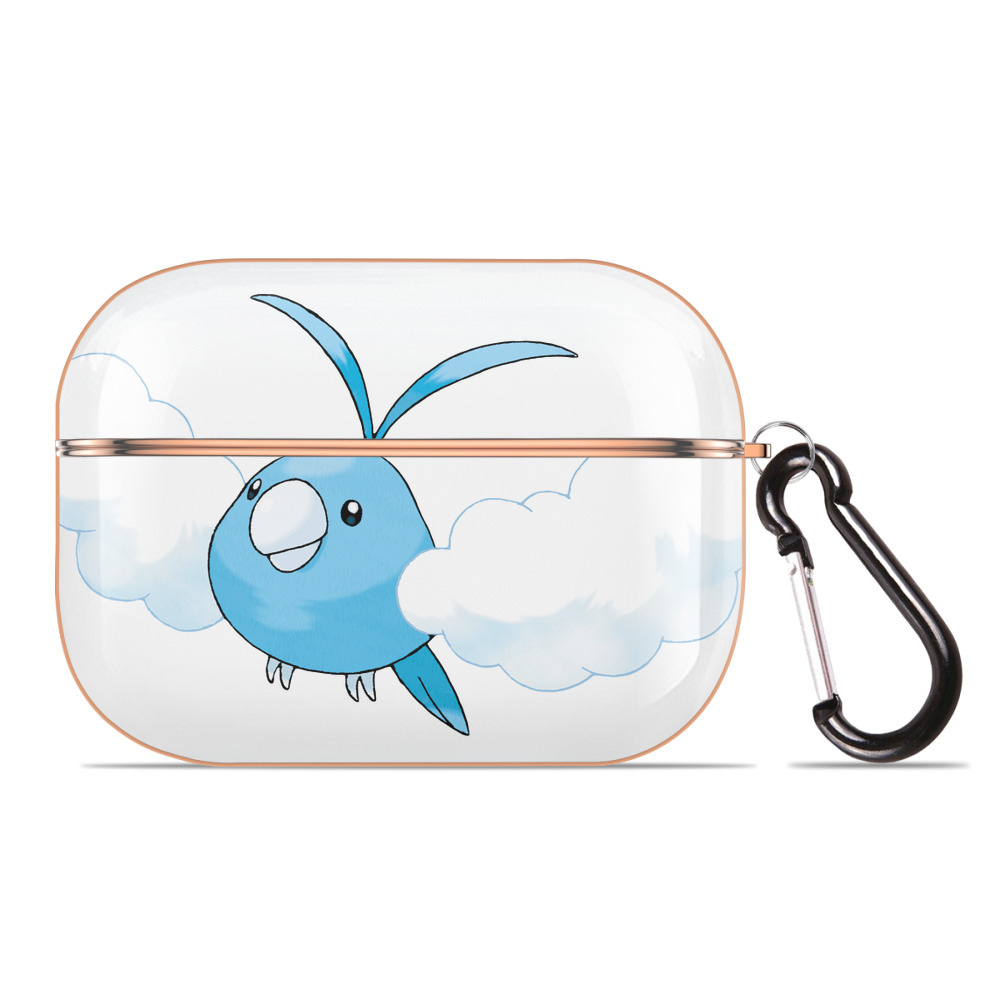 （画像用） ポケットモンスター Pokémon 【AirPods Pro用】ハードシェル保護ケース｜耐衝撃・防指紋・カラビナ付き商品仕様