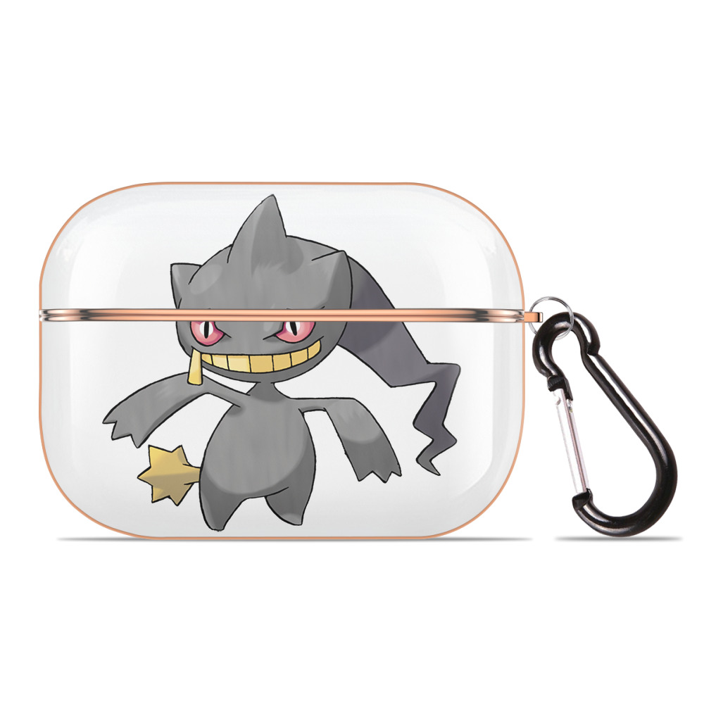 （画像用） ポケットモンスター Pokémon 【AirPods Pro用】ハードシェル保護ケース｜耐衝撃・防指紋・カラビナ付き商品仕様