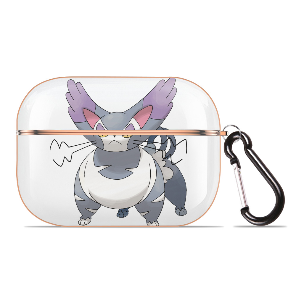 （画像用） ポケットモンスター Pokémon 【AirPods Pro用】ハードシェル保護ケース｜耐衝撃・防指紋・カラビナ付き商品仕様