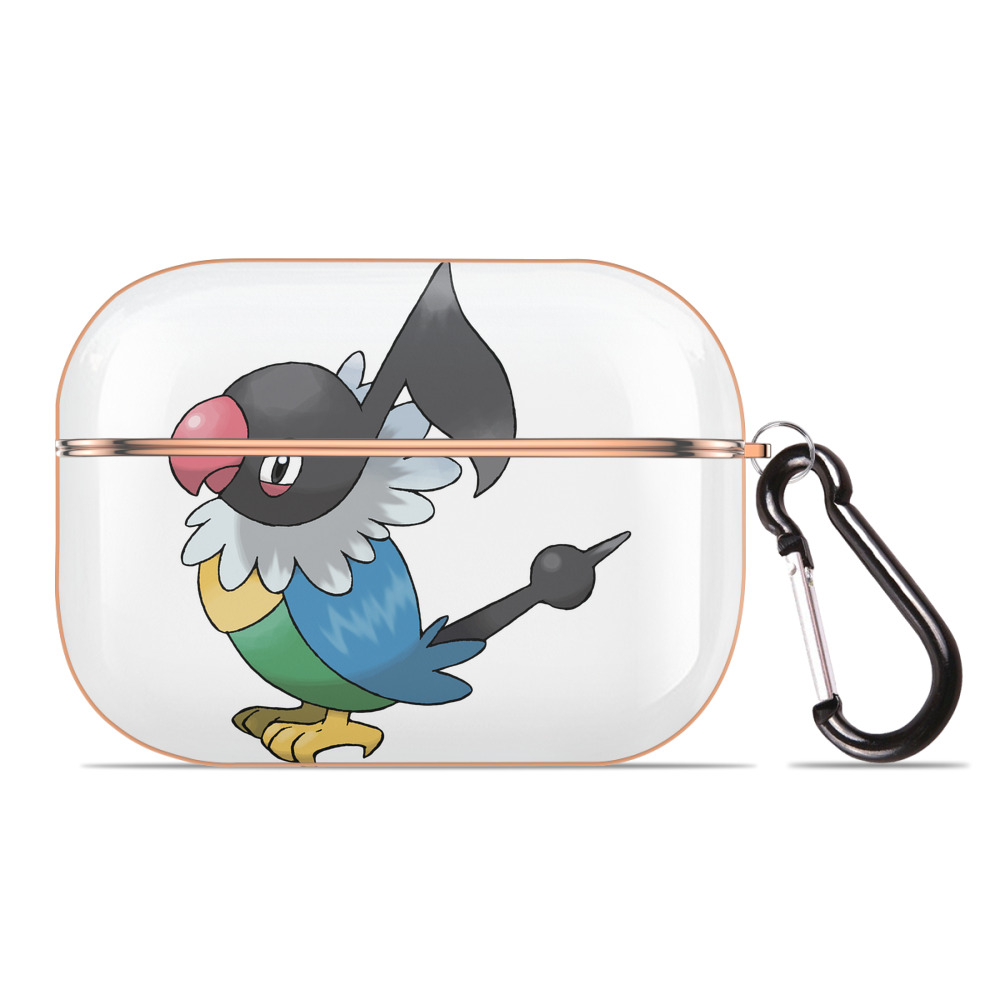 （画像用） ポケットモンスター Pokémon 【AirPods Pro用】ハードシェル保護ケース｜耐衝撃・防指紋・カラビナ付き商品仕様