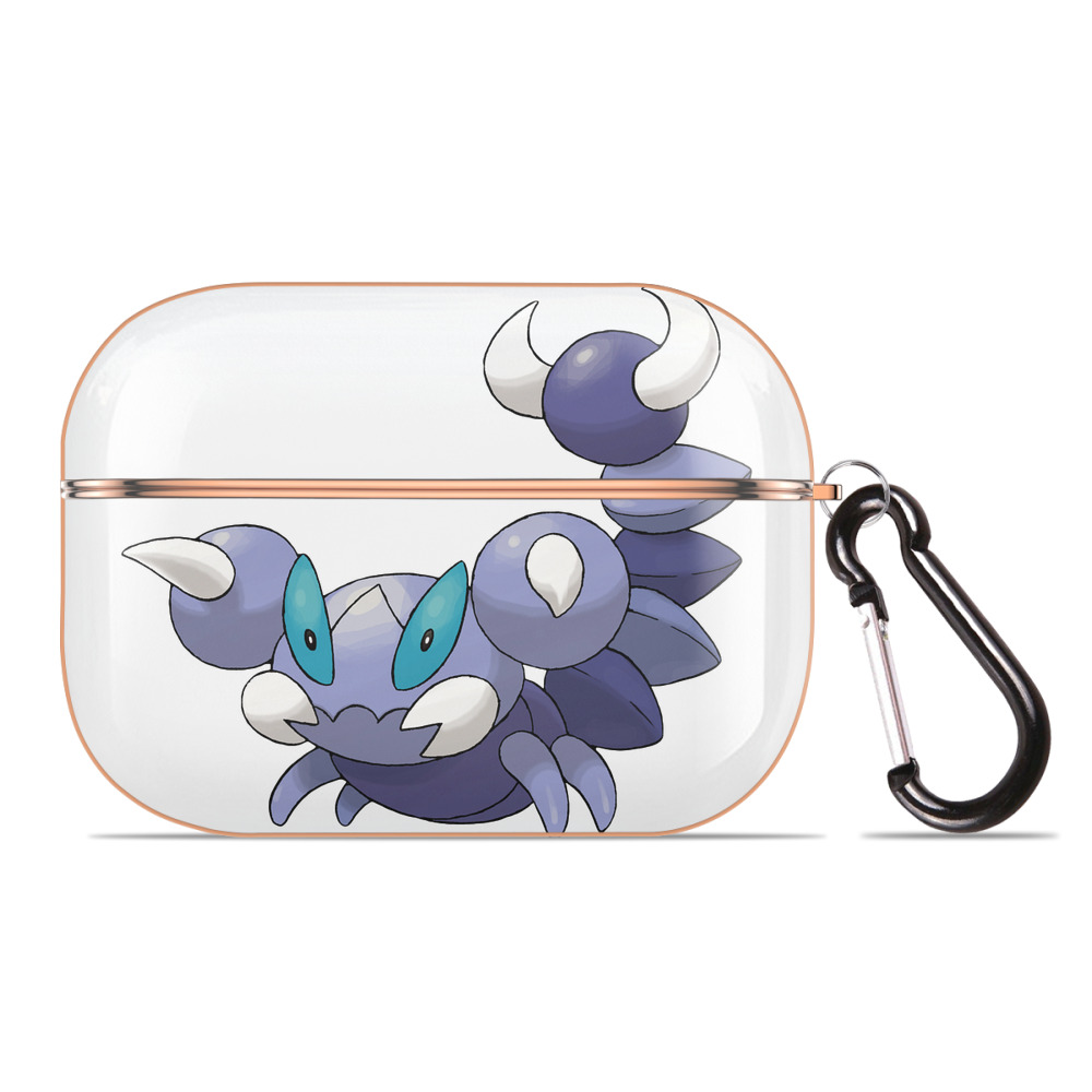 （画像用） ポケットモンスター Pokémon 【AirPods Pro用】ハードシェル保護ケース｜耐衝撃・防指紋・カラビナ付き商品仕様