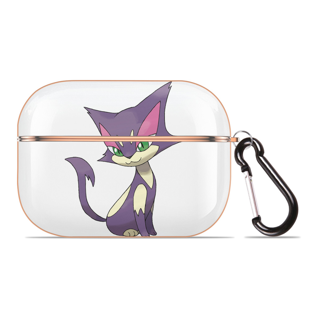 （画像用） ポケットモンスター Pokémon 【AirPods Pro用】ハードシェル保護ケース｜耐衝撃・防指紋・カラビナ付き商品仕様