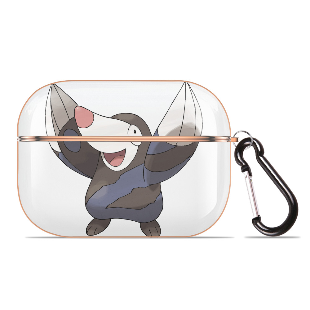 （画像用） ポケットモンスター Pokémon 【AirPods Pro用】ハードシェル保護ケース｜耐衝撃・防指紋・カラビナ付き商品仕様