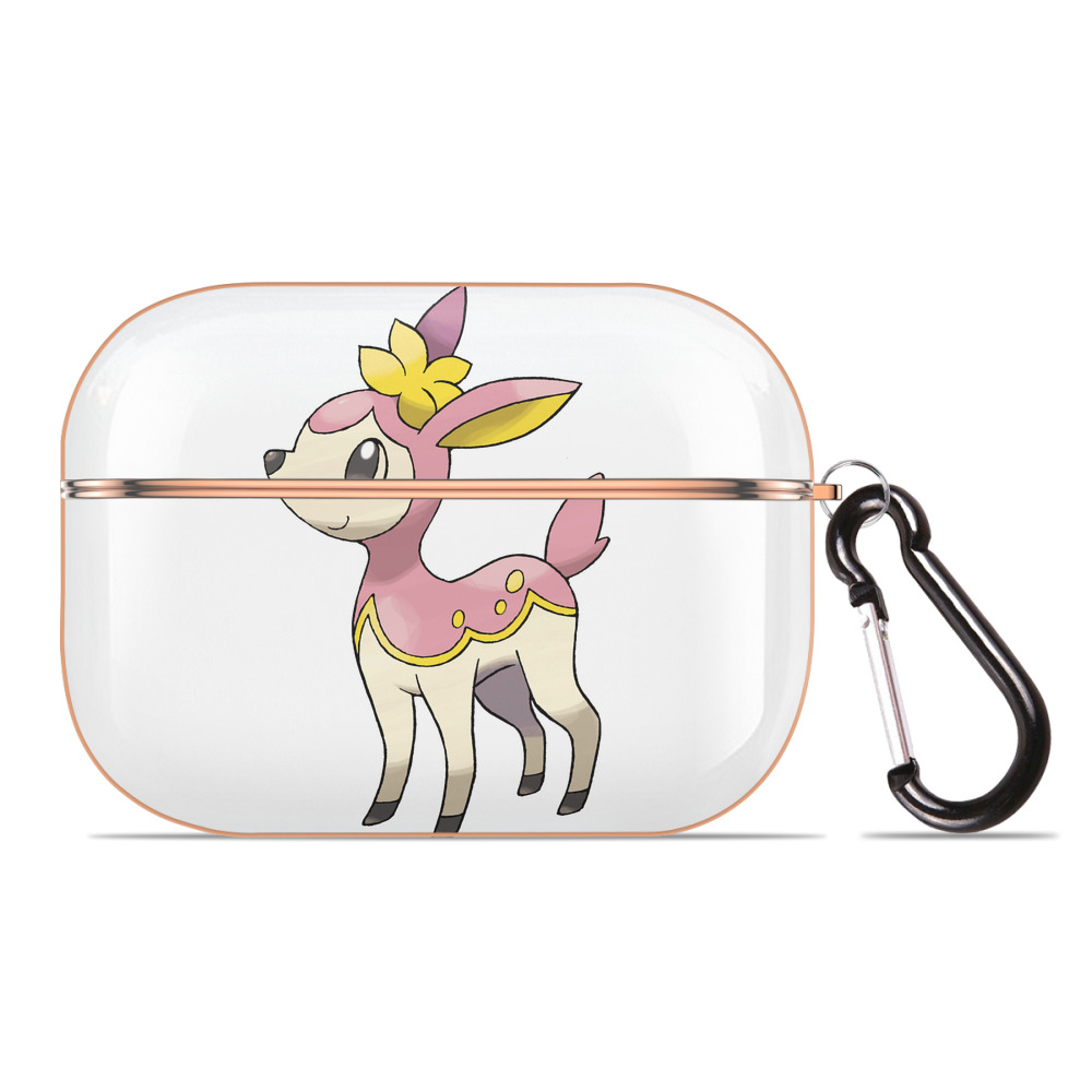（画像用） ポケットモンスター Pokémon 【AirPods Pro用】ハードシェル保護ケース｜耐衝撃・防指紋・カラビナ付き商品仕様