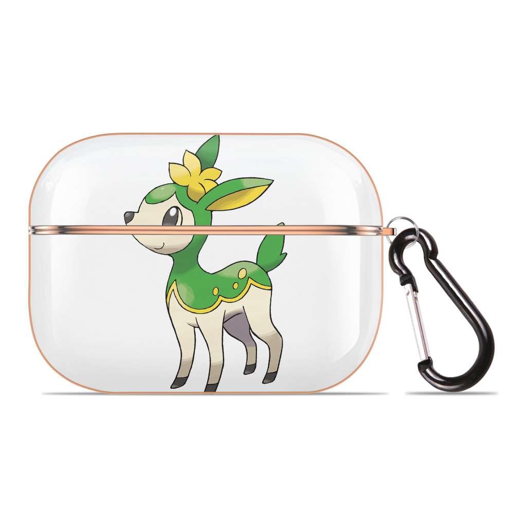（画像用） ポケットモンスター Pokémon 【AirPods Pro用】ハードシェル保護ケース｜耐衝撃・防指紋・カラビナ付き商品仕様
