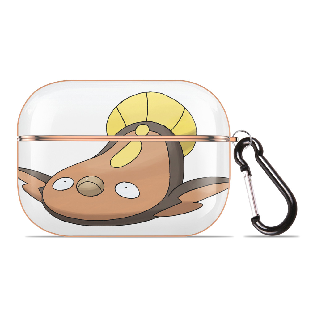 （画像用） ポケットモンスター Pokémon 【AirPods Pro用】ハードシェル保護ケース｜耐衝撃・防指紋・カラビナ付き商品仕様