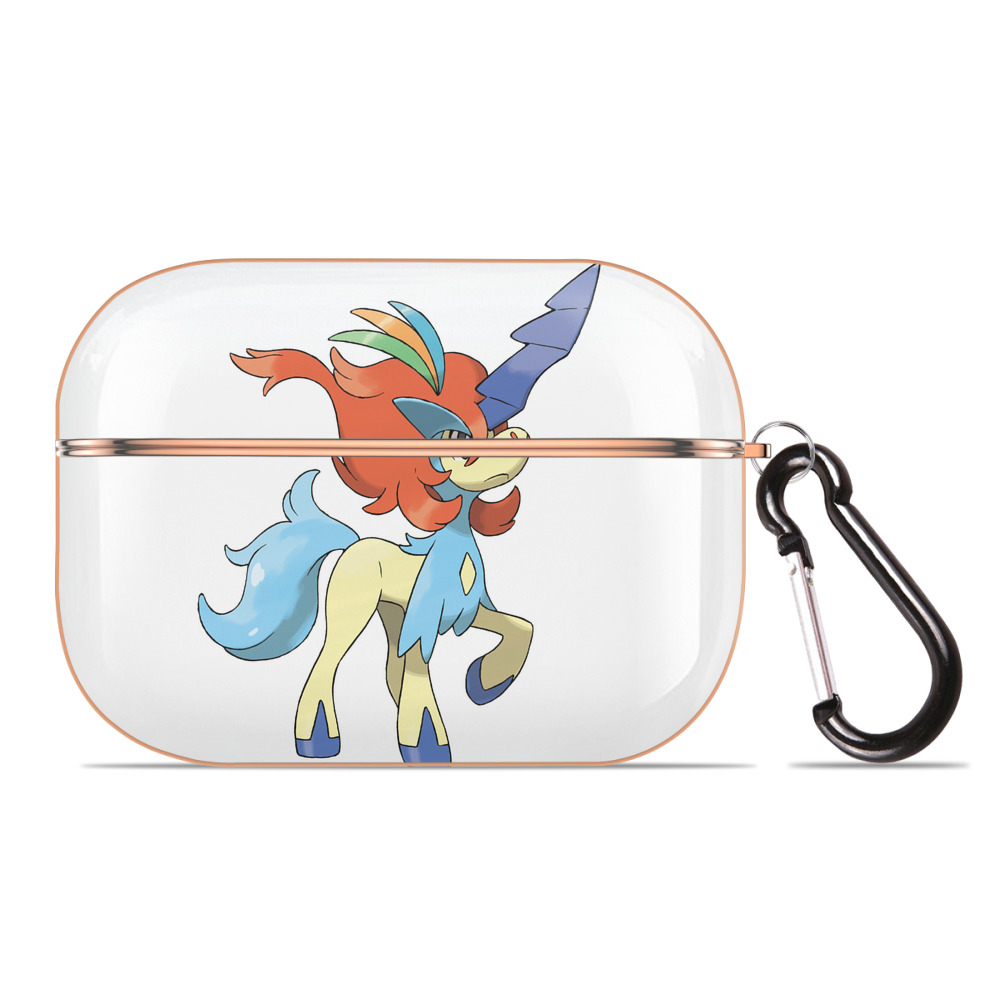 （画像用） ポケットモンスター Pokémon 【AirPods Pro用】ハードシェル保護ケース｜耐衝撃・防指紋・カラビナ付き商品仕様