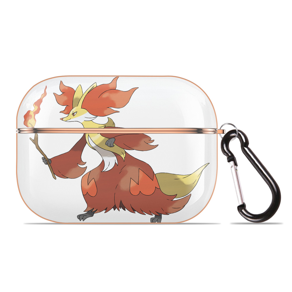 （画像用） ポケットモンスター Pokémon 【AirPods Pro用】ハードシェル保護ケース｜耐衝撃・防指紋・カラビナ付き商品仕様