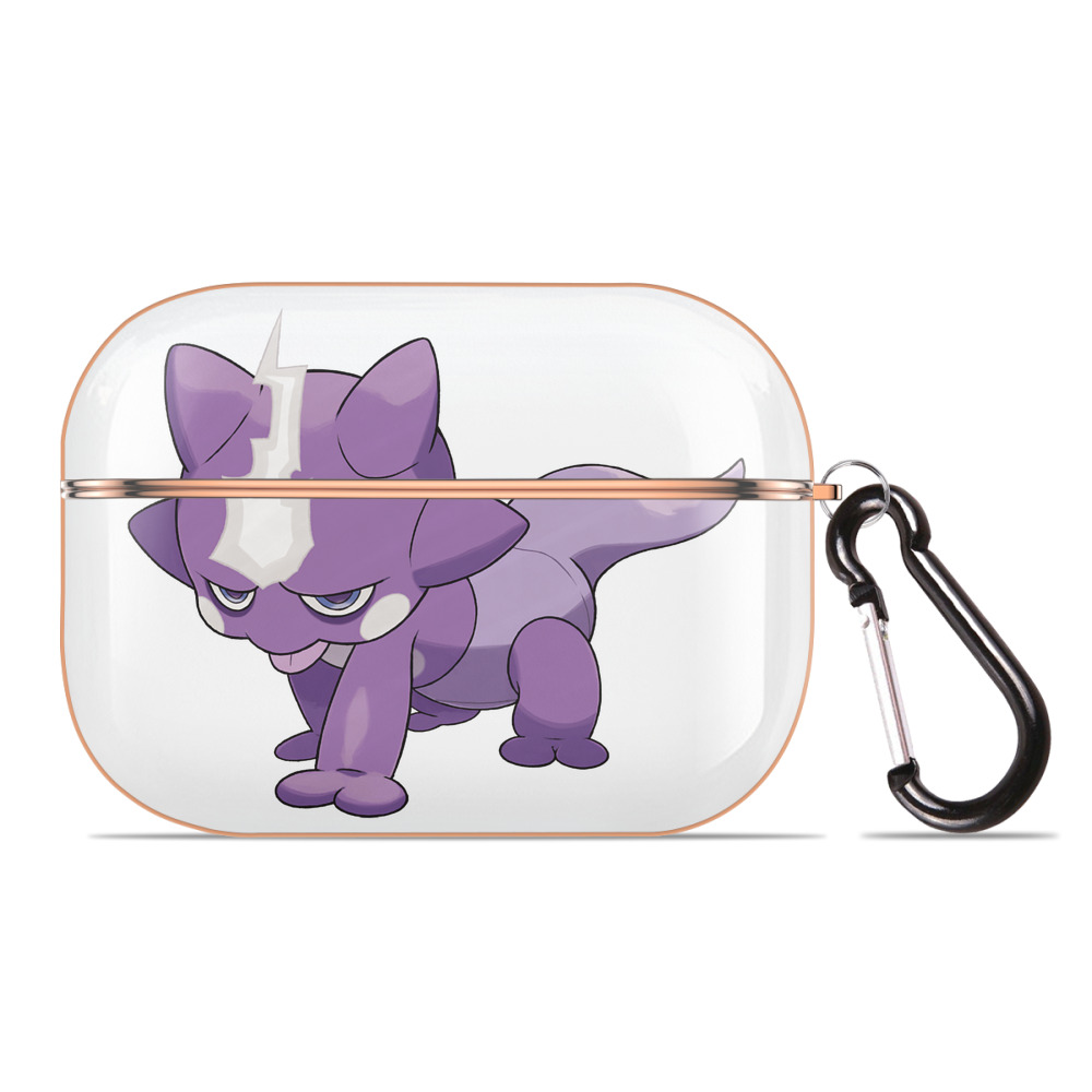 （画像用） ポケットモンスター Pokémon 【AirPods Pro用】ハードシェル保護ケース｜耐衝撃・防指紋・カラビナ付き商品仕様
