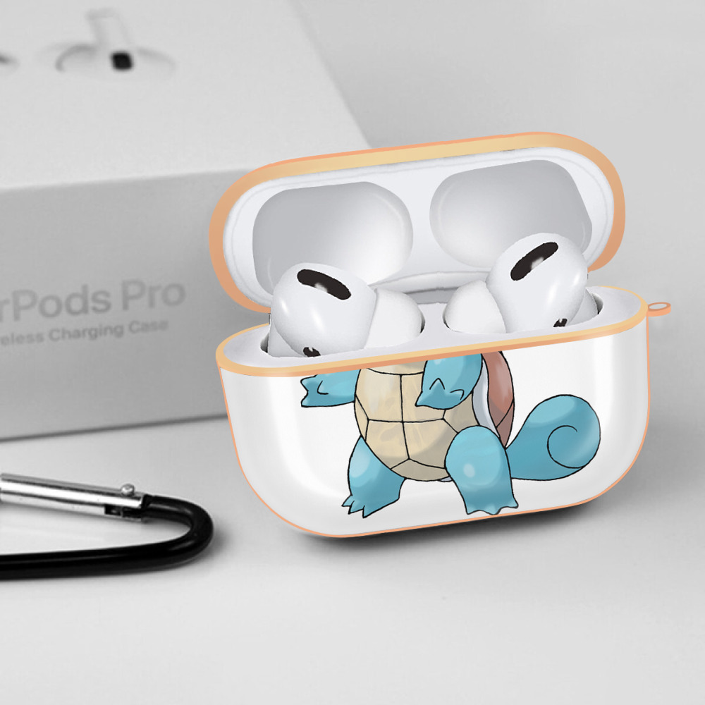 ポケットモンスター Pokémon 【AirPods Pro用】ハードシェル保護ケース｜耐衝撃・防指紋・カラビナ付き商品仕様