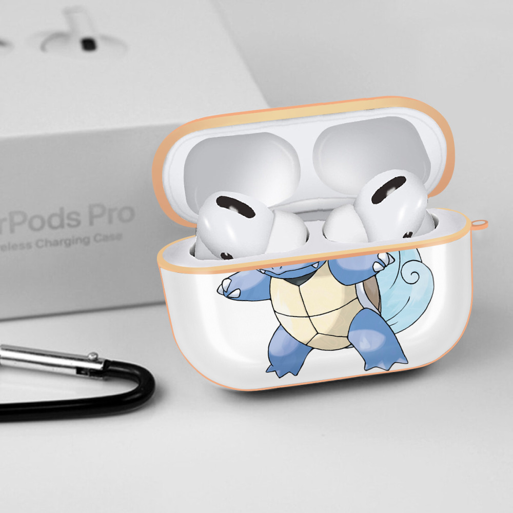 ポケットモンスター Pokémon 【AirPods Pro用】ハードシェル保護ケース｜耐衝撃・防指紋・カラビナ付き商品仕様