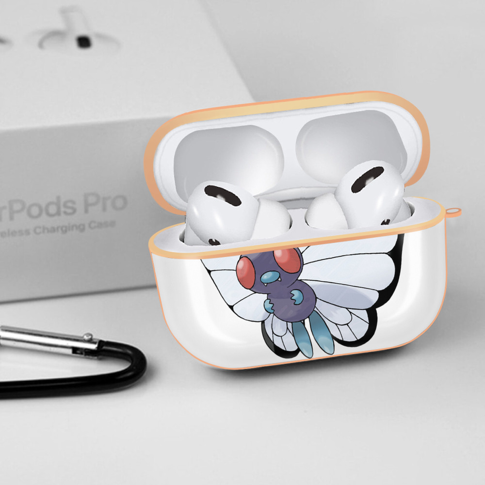 ポケットモンスター Pokémon 【AirPods Pro用】ハードシェル保護ケース｜耐衝撃・防指紋・カラビナ付き商品仕様