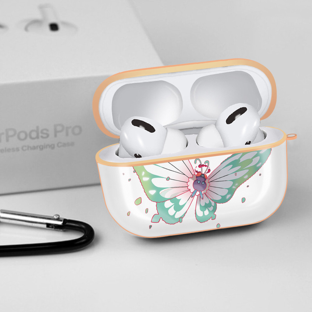 ポケットモンスター Pokémon 【AirPods Pro用】ハードシェル保護ケース｜耐衝撃・防指紋・カラビナ付き商品仕様