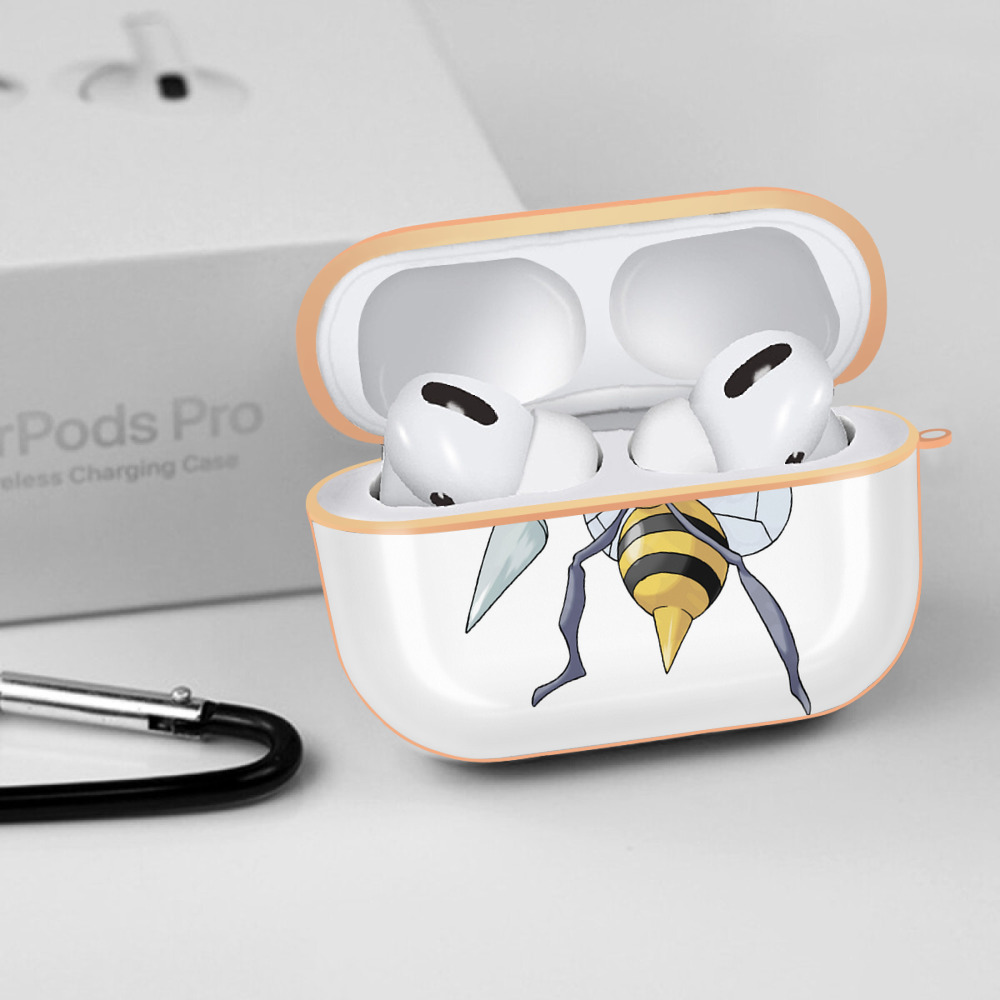 ポケットモンスター Pokémon 【AirPods Pro用】ハードシェル保護ケース｜耐衝撃・防指紋・カラビナ付き商品仕様