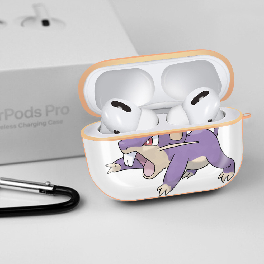 ポケットモンスター Pokémon 【AirPods Pro用】ハードシェル保護ケース｜耐衝撃・防指紋・カラビナ付き商品仕様