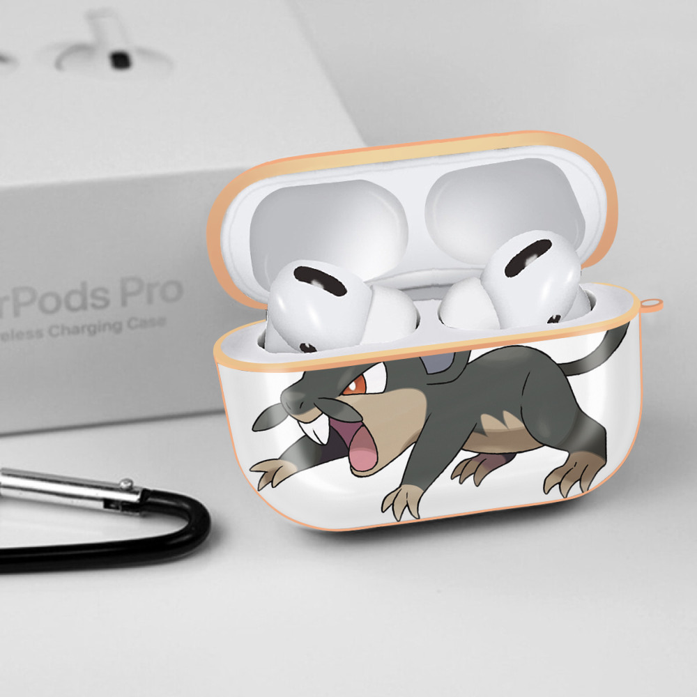 ポケットモンスター Pokémon 【AirPods Pro用】ハードシェル保護ケース｜耐衝撃・防指紋・カラビナ付き商品仕様