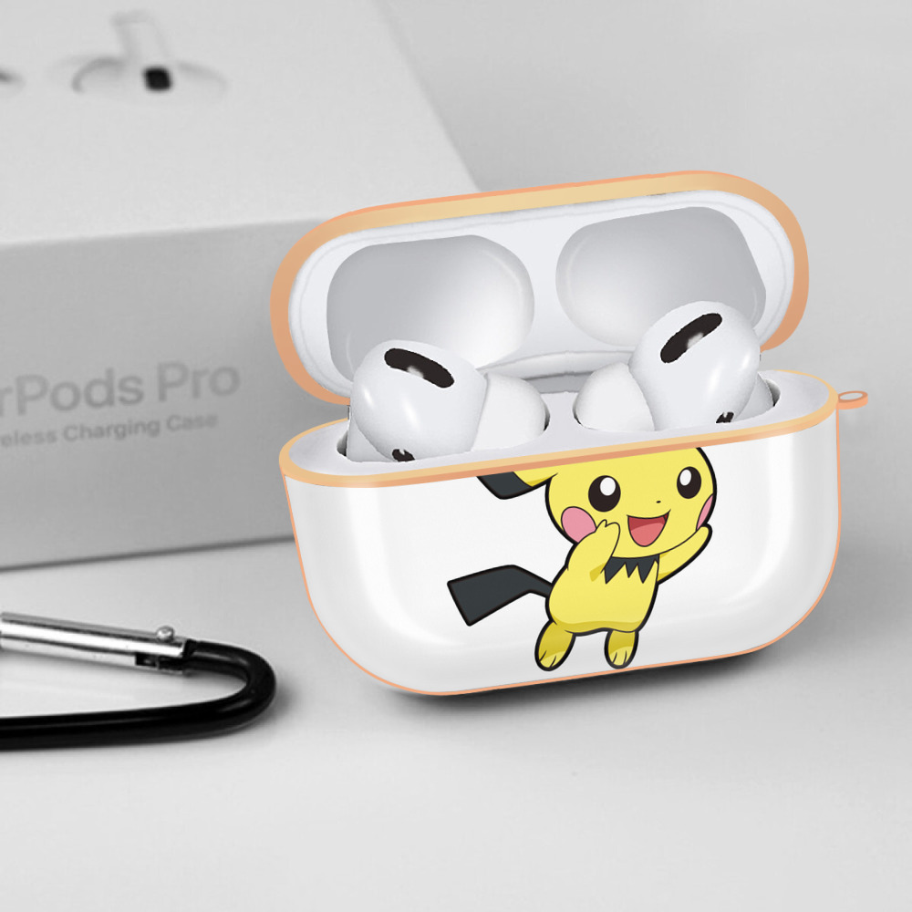ポケットモンスター Pokémon 【AirPods Pro用】ハードシェル保護ケース｜耐衝撃・防指紋・カラビナ付き商品仕様