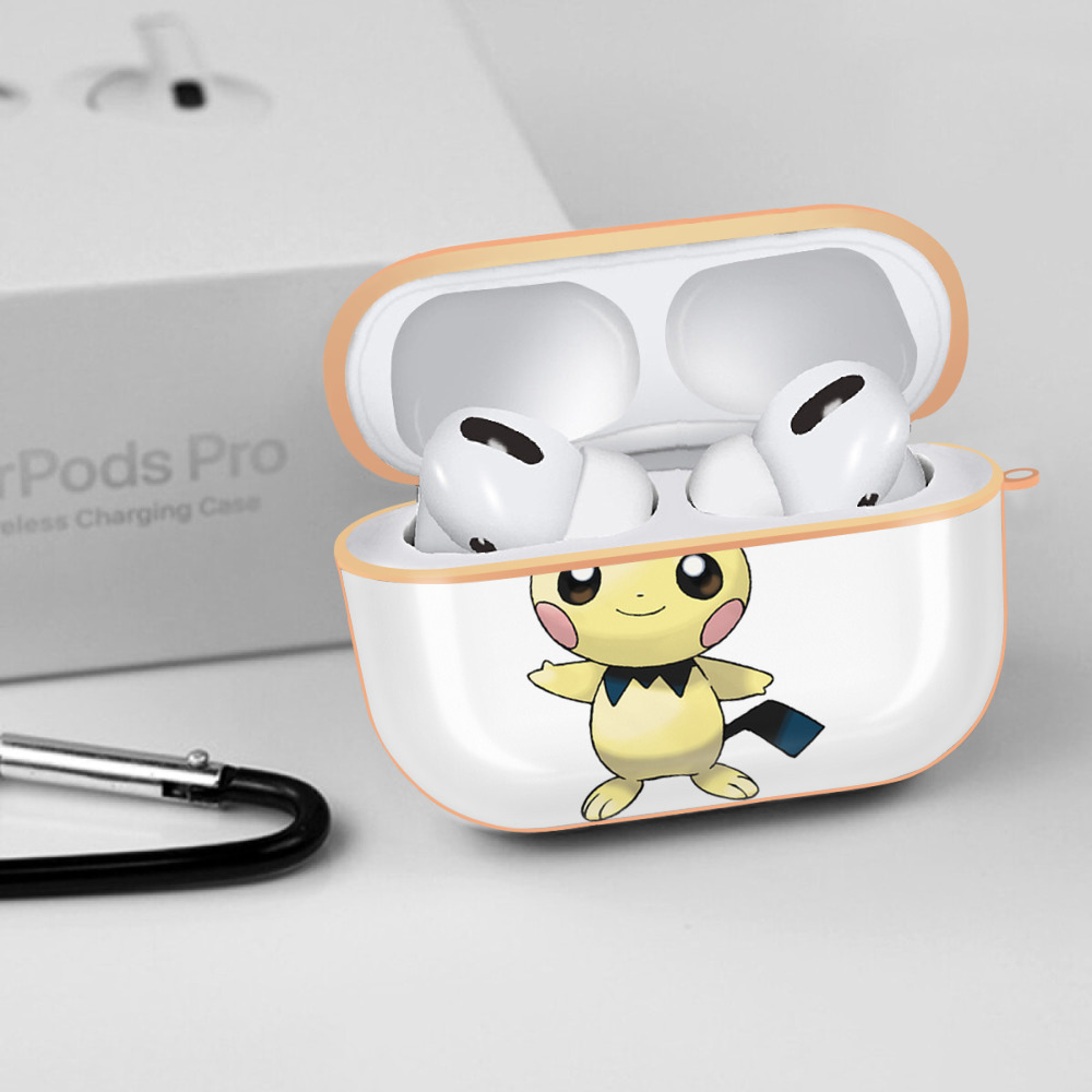 ポケットモンスター Pokémon 【AirPods Pro用】ハードシェル保護ケース｜耐衝撃・防指紋・カラビナ付き商品仕様