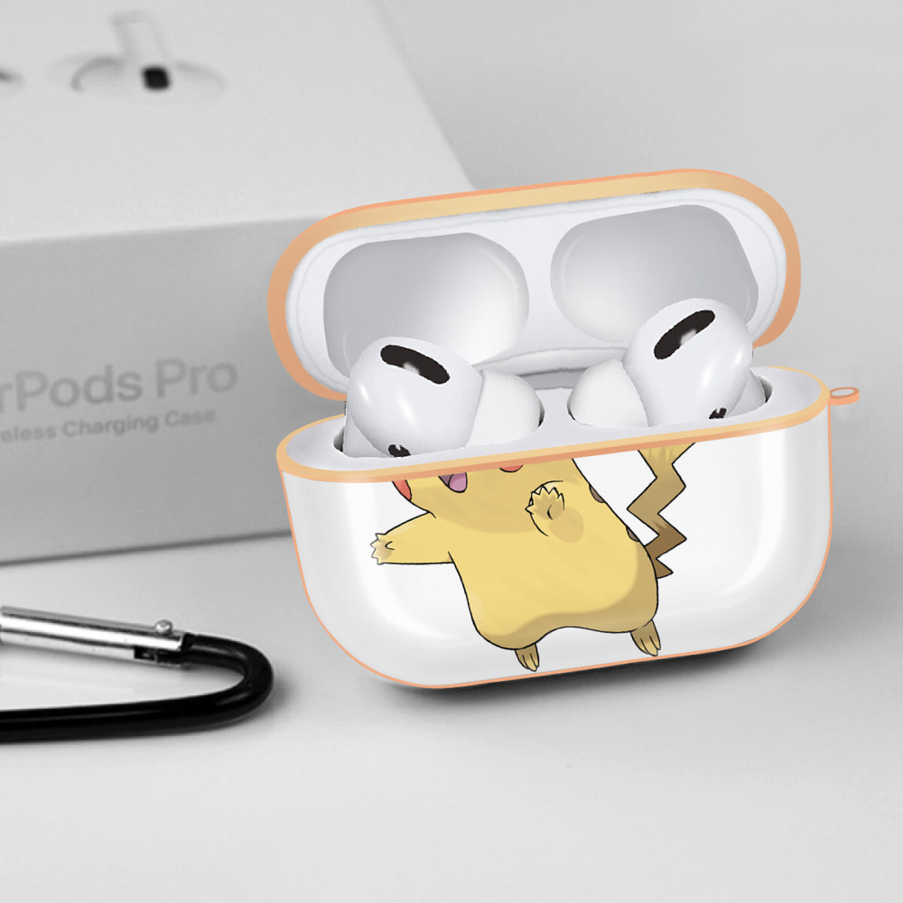 ポケットモンスター Pokémon 【AirPods Pro用】ハードシェル保護ケース｜耐衝撃・防指紋・カラビナ付き商品仕様