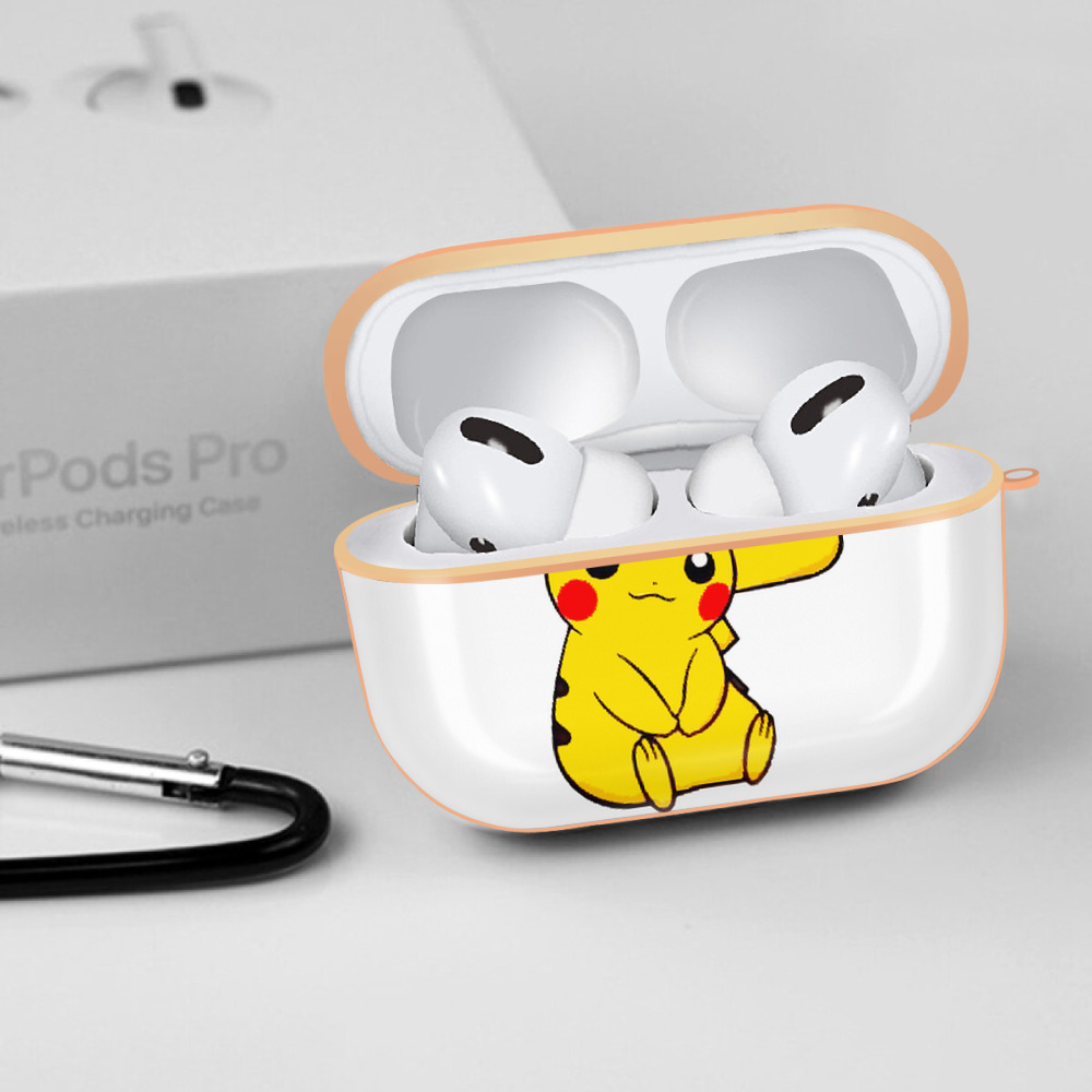 ポケットモンスター Pokémon 【AirPods Pro用】ハードシェル保護ケース｜耐衝撃・防指紋・カラビナ付き商品仕様