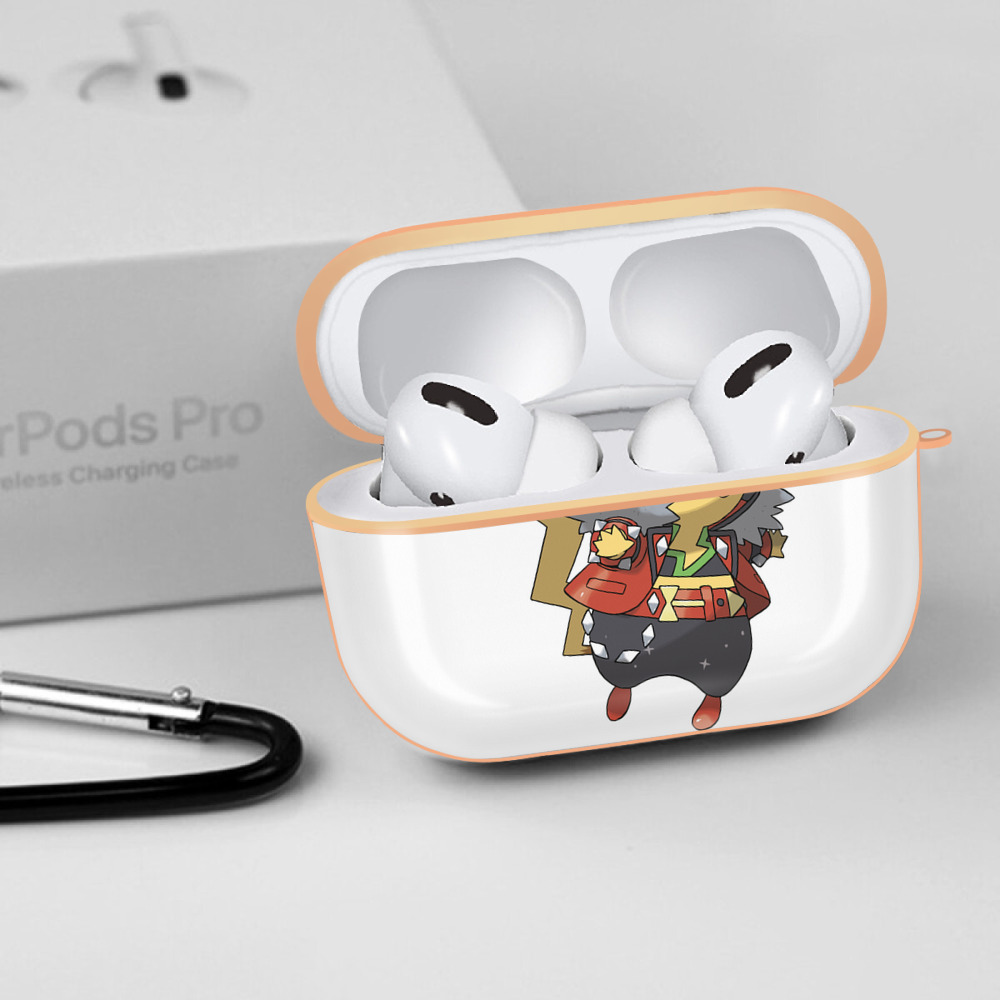 ポケットモンスター Pokémon 【AirPods Pro用】ハードシェル保護ケース｜耐衝撃・防指紋・カラビナ付き商品仕様