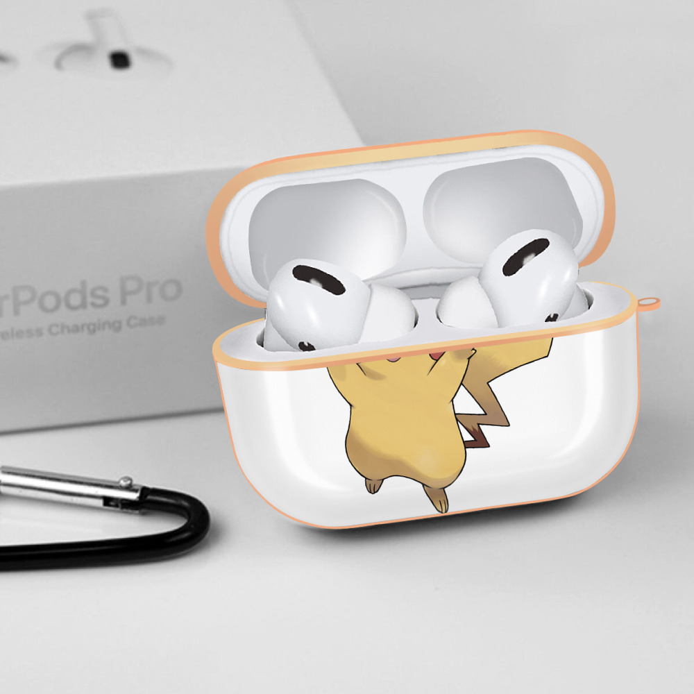 ポケットモンスター Pokémon 【AirPods Pro用】ハードシェル保護ケース｜耐衝撃・防指紋・カラビナ付き商品仕様