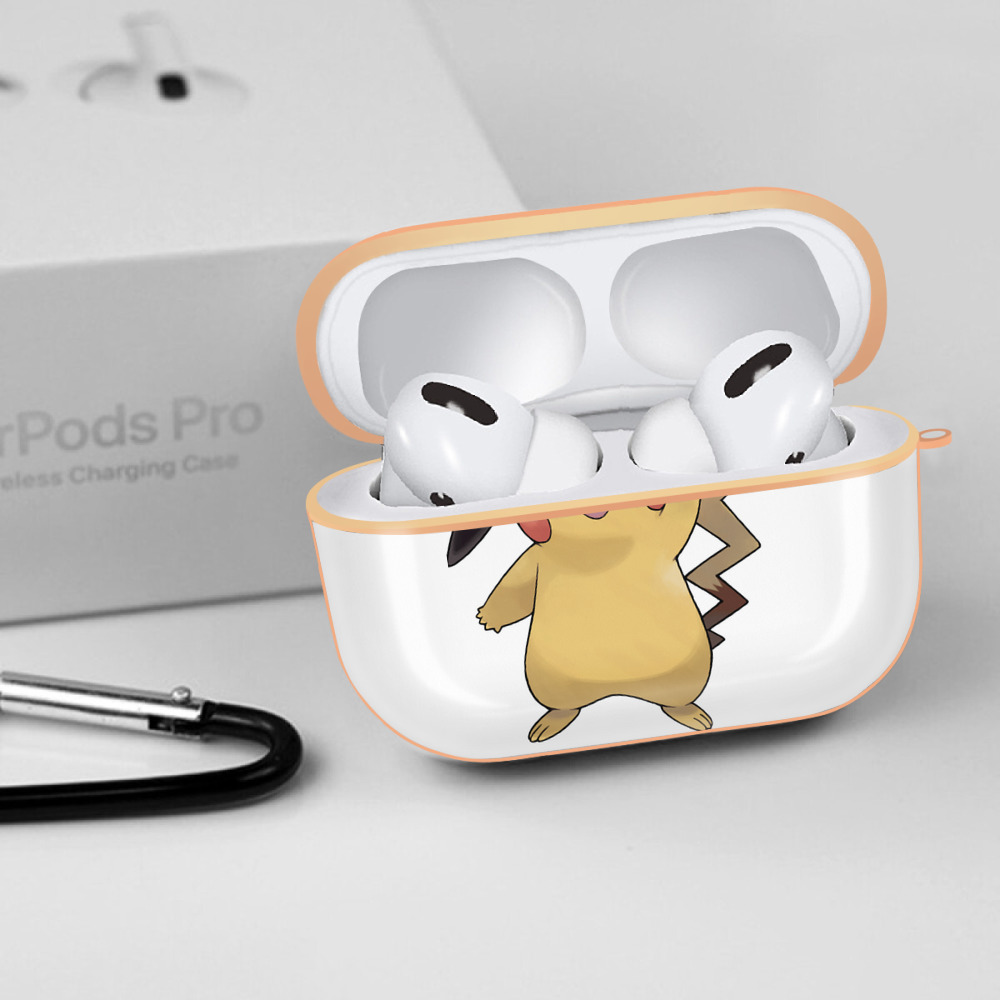 ポケットモンスター Pokémon 【AirPods Pro用】ハードシェル保護ケース｜耐衝撃・防指紋・カラビナ付き商品仕様