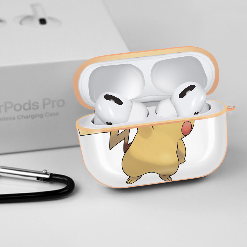 ポケットモンスター Pokémon 【AirPods Pro用】ハードシェル保護ケース｜耐衝撃・防指紋・カラビナ付き商品仕様