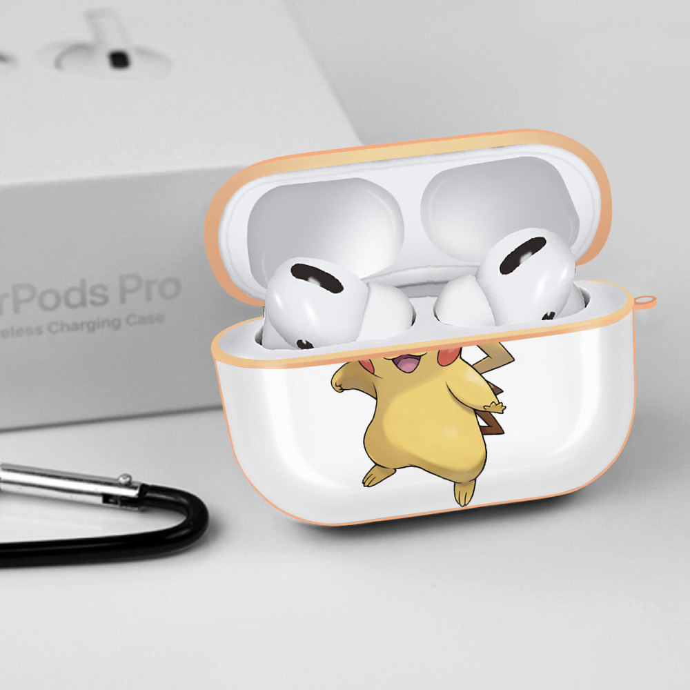 ポケットモンスター Pokémon 【AirPods Pro用】ハードシェル保護ケース｜耐衝撃・防指紋・カラビナ付き商品仕様