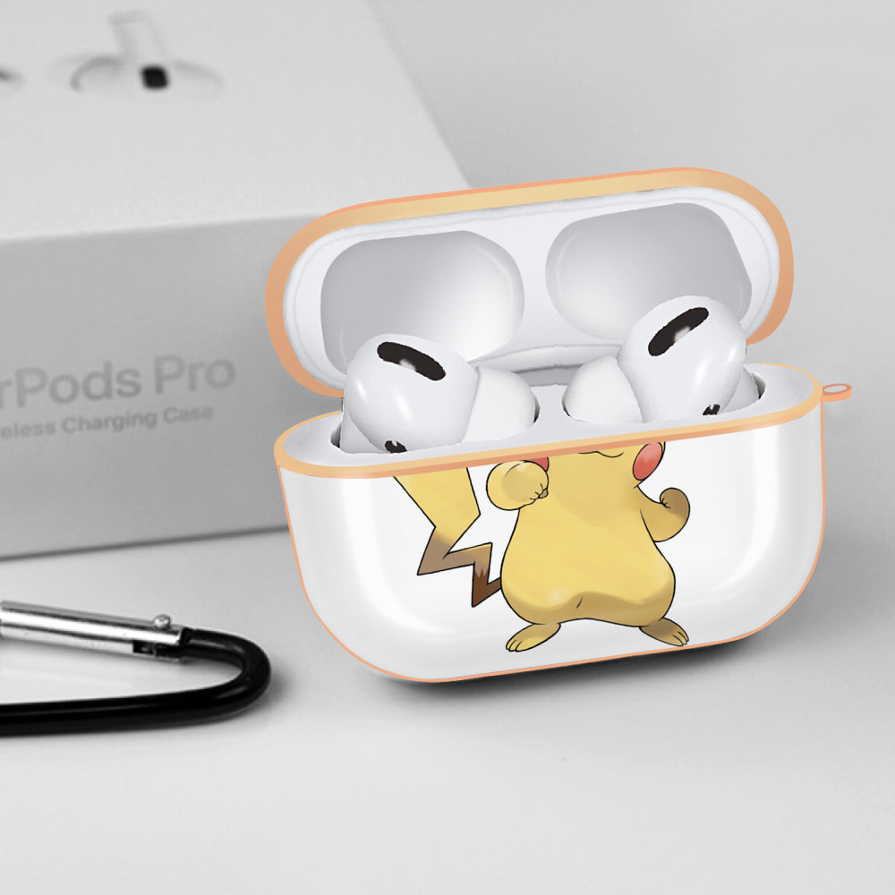 ポケットモンスター Pokémon 【AirPods Pro用】ハードシェル保護ケース｜耐衝撃・防指紋・カラビナ付き商品仕様