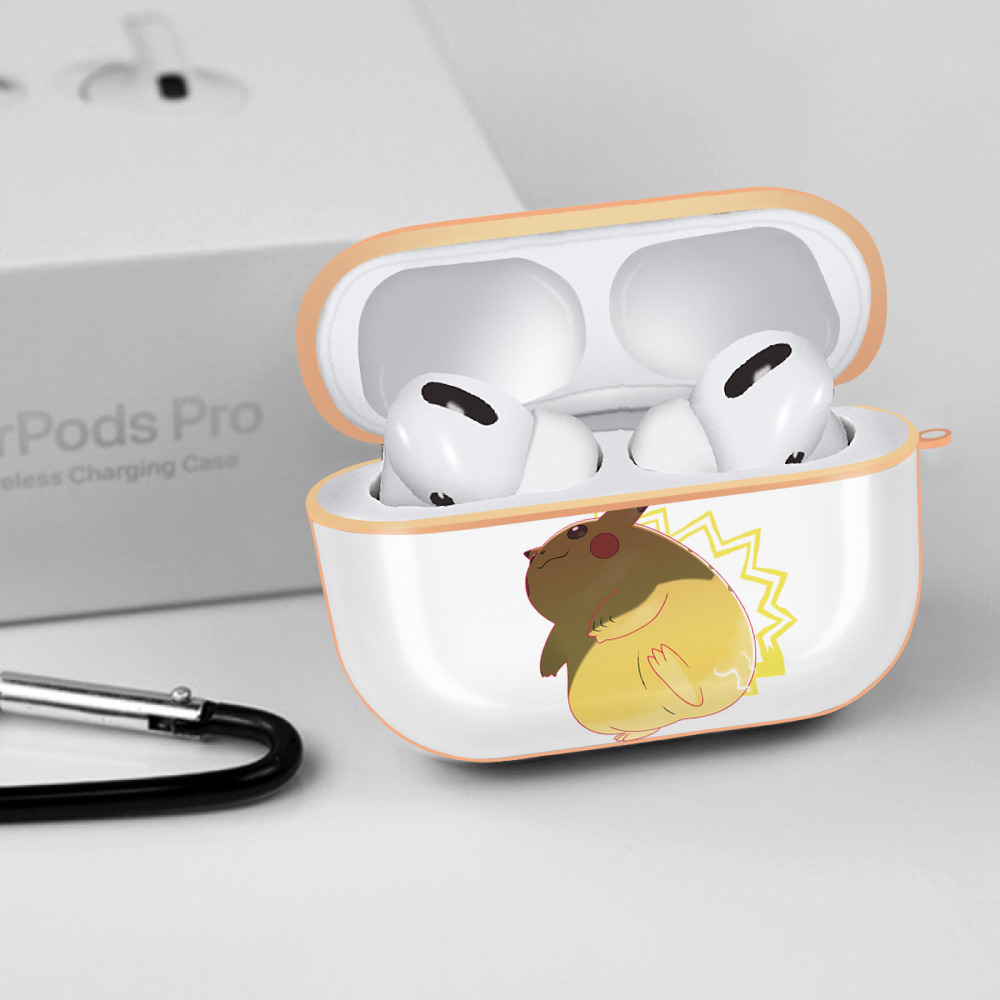 ポケットモンスター Pokémon 【AirPods Pro用】ハードシェル保護ケース｜耐衝撃・防指紋・カラビナ付き商品仕様