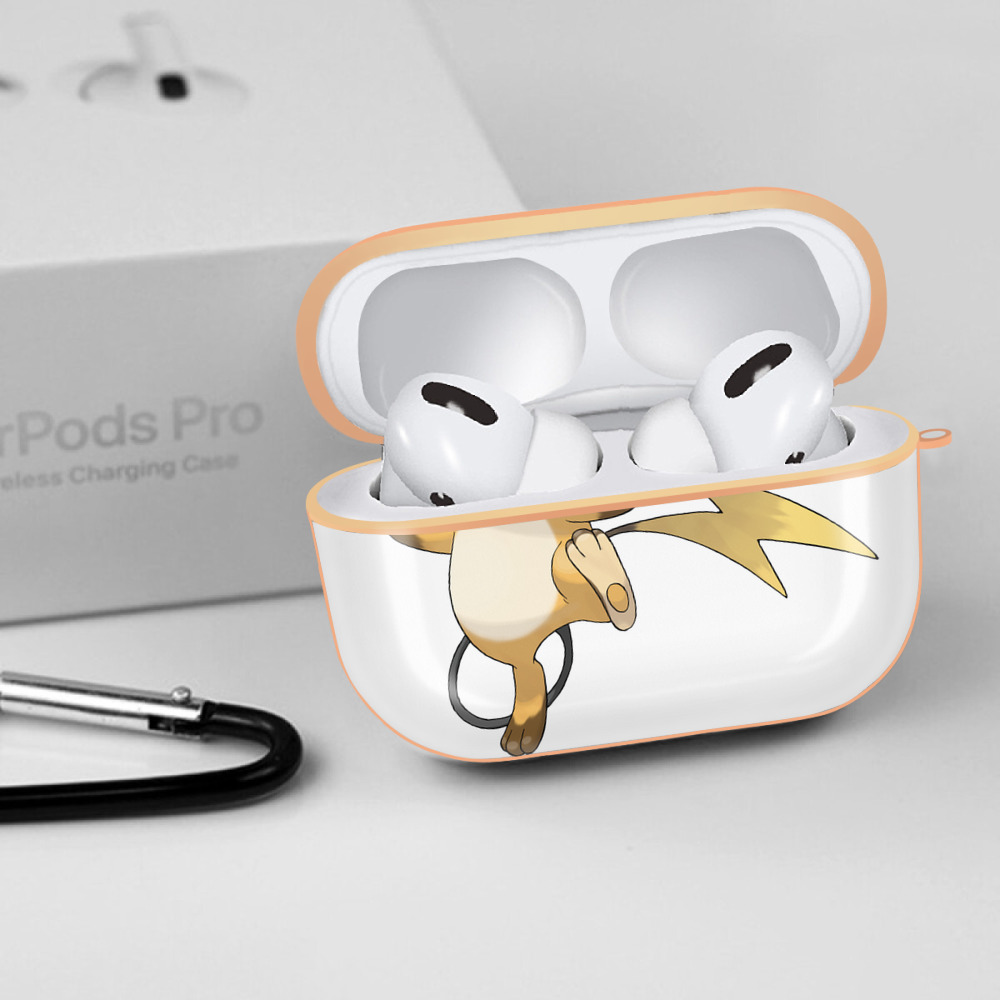 ポケットモンスター Pokémon 【AirPods Pro用】ハードシェル保護ケース｜耐衝撃・防指紋・カラビナ付き商品仕様