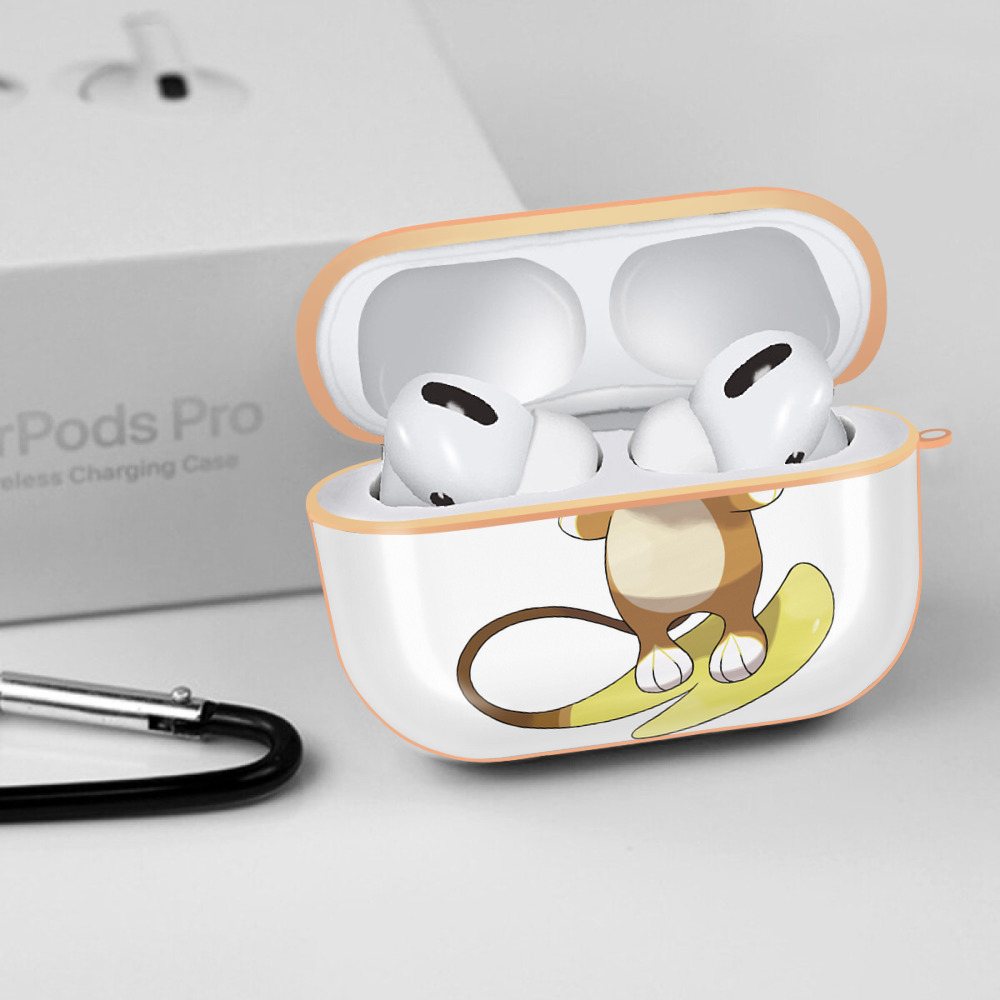 ポケットモンスター Pokémon 【AirPods Pro用】ハードシェル保護ケース｜耐衝撃・防指紋・カラビナ付き商品仕様