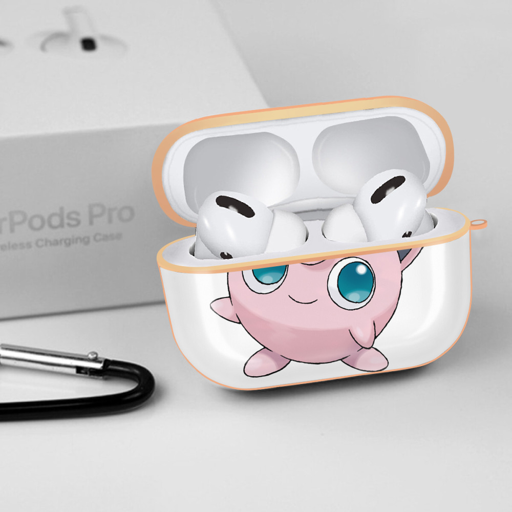 ポケットモンスター Pokémon 【AirPods Pro用】ハードシェル保護ケース｜耐衝撃・防指紋・カラビナ付き商品仕様