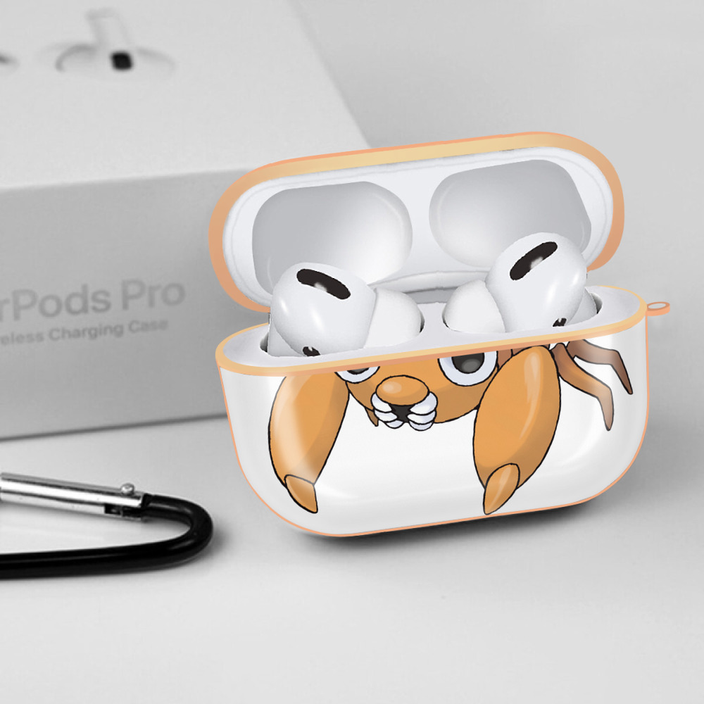 ポケットモンスター Pokémon 【AirPods Pro用】ハードシェル保護ケース｜耐衝撃・防指紋・カラビナ付き商品仕様