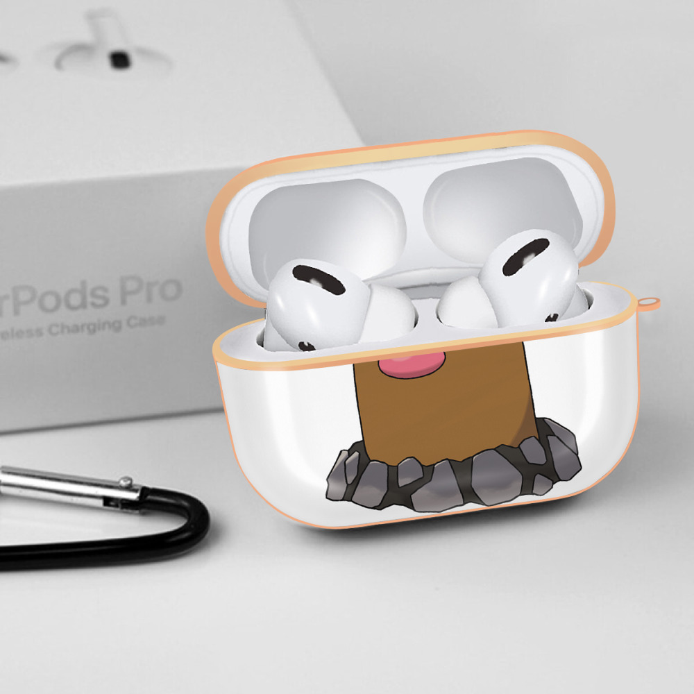 ポケットモンスター Pokémon 【AirPods Pro用】ハードシェル保護ケース｜耐衝撃・防指紋・カラビナ付き商品仕様
