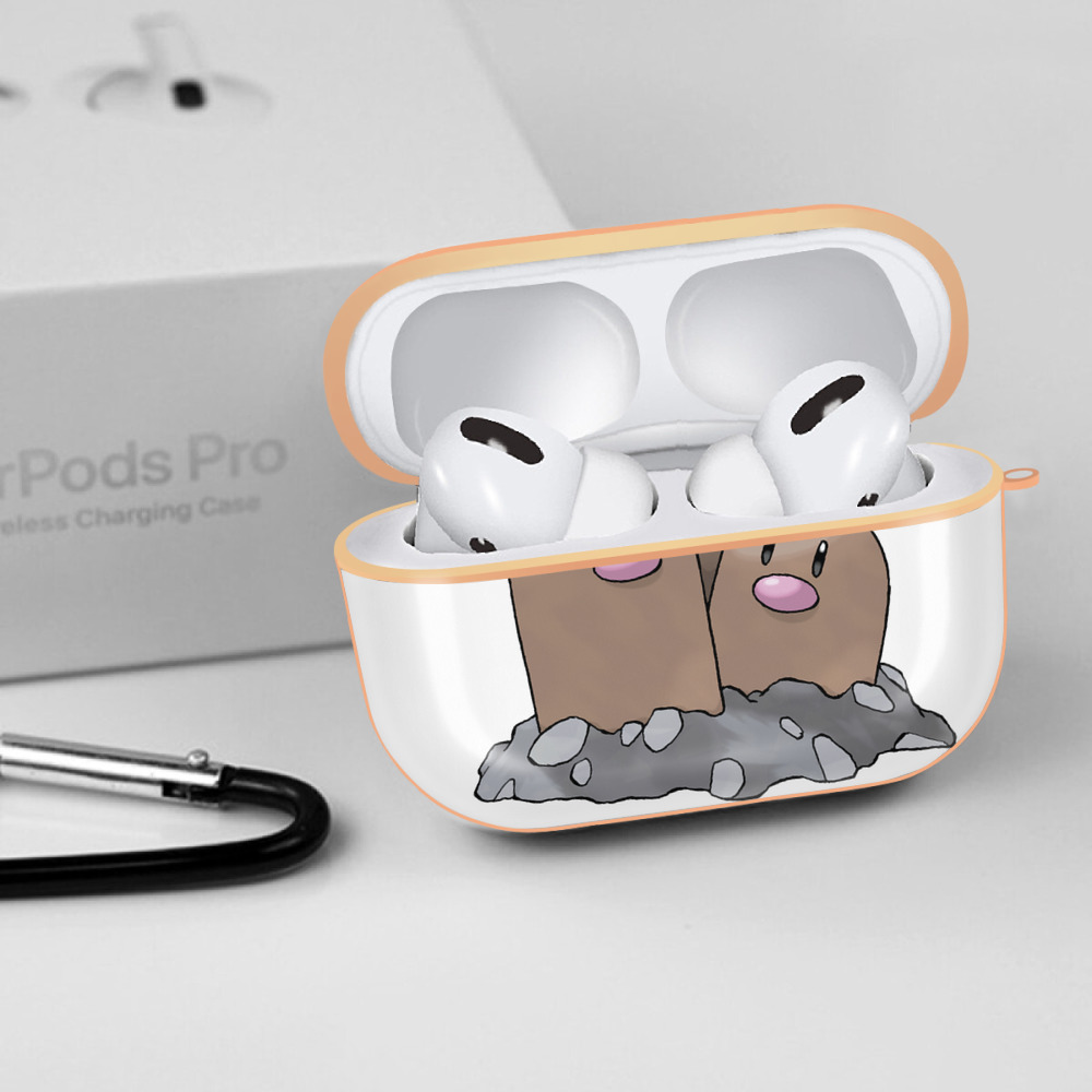 ポケットモンスター Pokémon 【AirPods Pro用】ハードシェル保護ケース｜耐衝撃・防指紋・カラビナ付き商品仕様