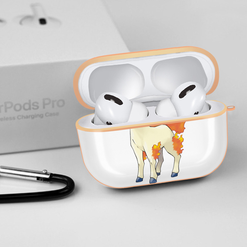 ポケットモンスター Pokémon 【AirPods Pro用】ハードシェル保護ケース｜耐衝撃・防指紋・カラビナ付き商品仕様