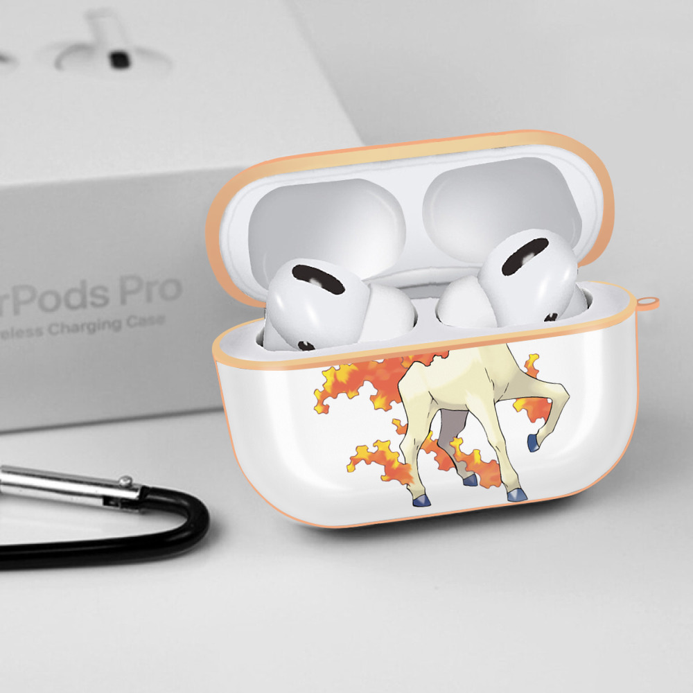 ポケットモンスター Pokémon 【AirPods Pro用】ハードシェル保護ケース｜耐衝撃・防指紋・カラビナ付き商品仕様