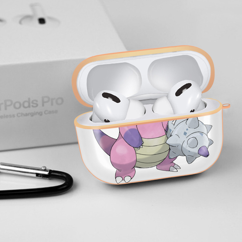 ポケットモンスター Pokémon 【AirPods Pro用】ハードシェル保護ケース｜耐衝撃・防指紋・カラビナ付き商品仕様