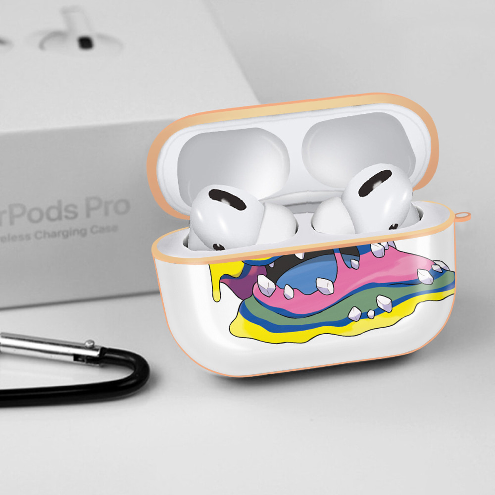 ポケットモンスター Pokémon 【AirPods Pro用】ハードシェル保護ケース｜耐衝撃・防指紋・カラビナ付き商品仕様