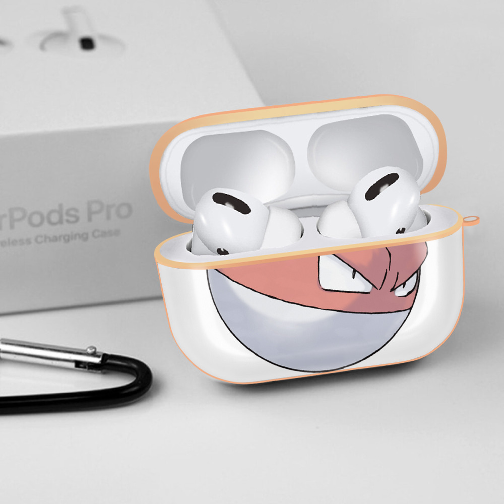 ポケットモンスター Pokémon 【AirPods Pro用】ハードシェル保護ケース｜耐衝撃・防指紋・カラビナ付き商品仕様