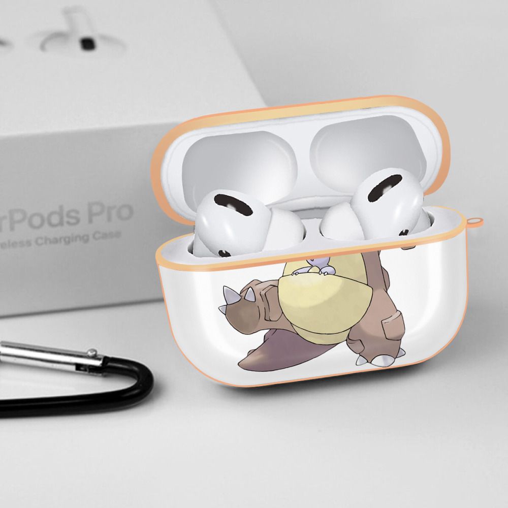 ポケットモンスター Pokémon 【AirPods Pro用】ハードシェル保護ケース｜耐衝撃・防指紋・カラビナ付き商品仕様