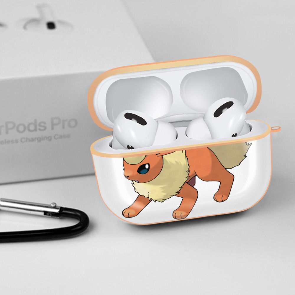 ポケットモンスター Pokémon 【AirPods Pro用】ハードシェル保護ケース｜耐衝撃・防指紋・カラビナ付き商品仕様
